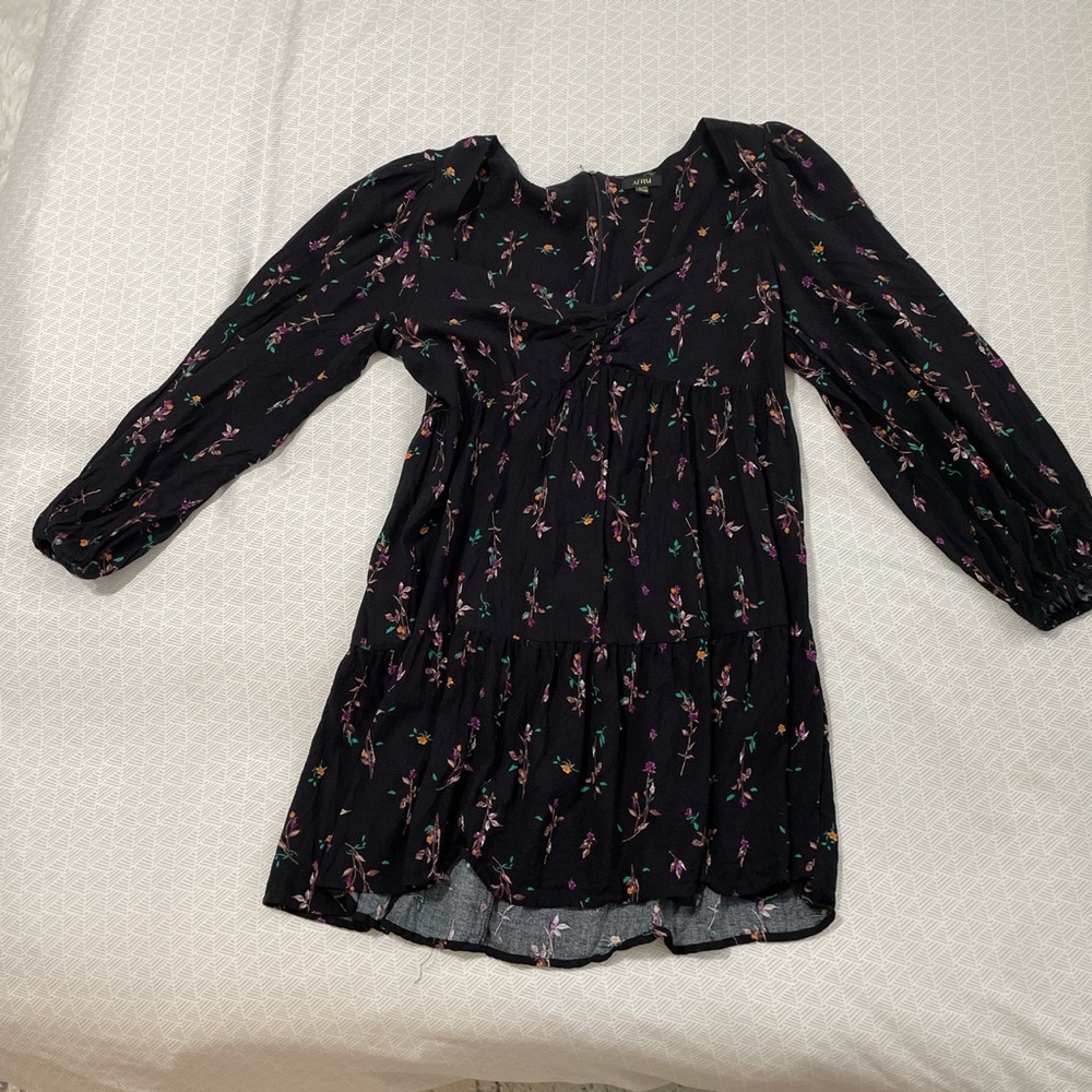 Long sleeve mini dress XL